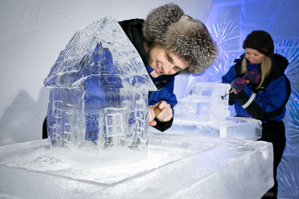 Lapland Hotels SnowVillage Ylläsjärvi Buitenkant foto